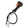 Manual Throttle Switch Assembly for Gasoline Brush Cutter Grass Trimmer Tube Handle Throttle Trigger Cable Aluminum String