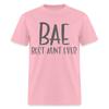 BAE Самая лучшая тетя на свете Хлопковая футболка 100% Мужские футболки Топ