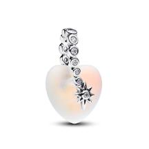 Серебро 925 пробы, Бусины-елочки, Подвеска Санта-Клаус, Оригинальный европейский браслет, Аксессуары для DIY, Изысканные украшения