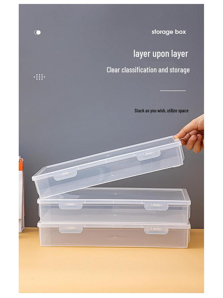 Прозрачный файл-пакет формата A3 - Вместительный ящик для хранения художественных принадлежностей и органайзер для альбомов для рисования 8K