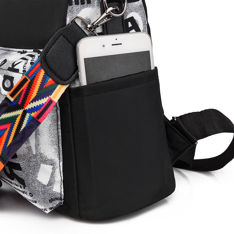 Женский рюкзак в стиле пэчворк, оксфордские рюкзаки, большой вместительный противоугонный рюкзак, высококачественный водонепроницаемый рюкзак