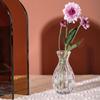 INS Mini Glass Vase Прозрачная гидропонная ваза для растений Настольные украшения Цветочные вазы для украшения центра дома Свадебная вечеринка Декор