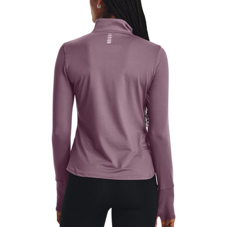 Under Armour Женская футболка с втачным рукавом, фиолетовая, 1379349-500