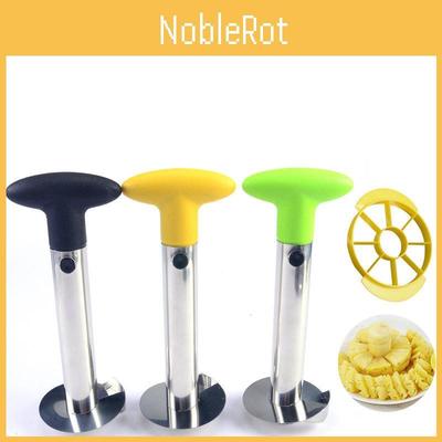 Стальной нож для удаления сердцевины и нарезки ананаса с простым в использовании пилером для любителей фруктов**