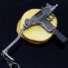 15 см сплав миниатюрный пистолет-пулемет модель Uzi подвеска высокое качество пистолет брелок ремесло кулон поддельный пистолет оружие детские подарки
