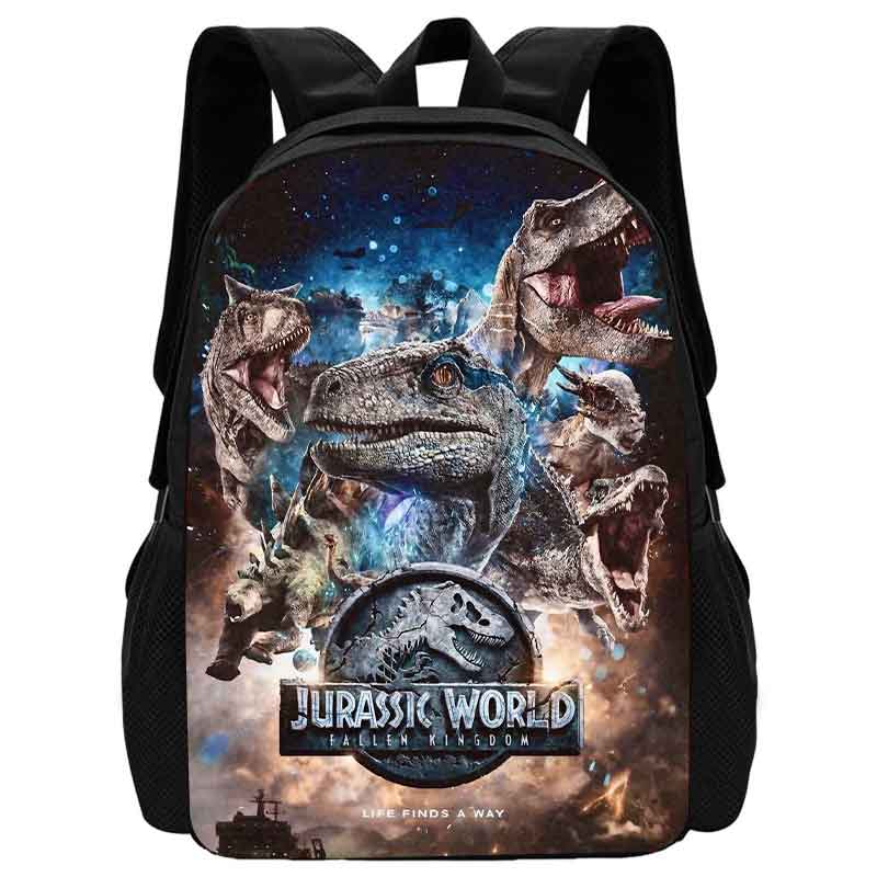 Mochila Dinosaur школьный рюкзак для детей, школьные сумки для мальчиков, легкий прочный детский рюкзак с мультяшными принтами животных