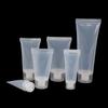 5Pcs Empty Lipstick Tube Lip Balm Soft Tube Makeup Squeeze Clear Plastic Lip Gloss Container Refillable Bottles 10Ml 15Ml 30/50M