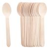 Disposable Wooden Spoons Ecological Cutlery Length