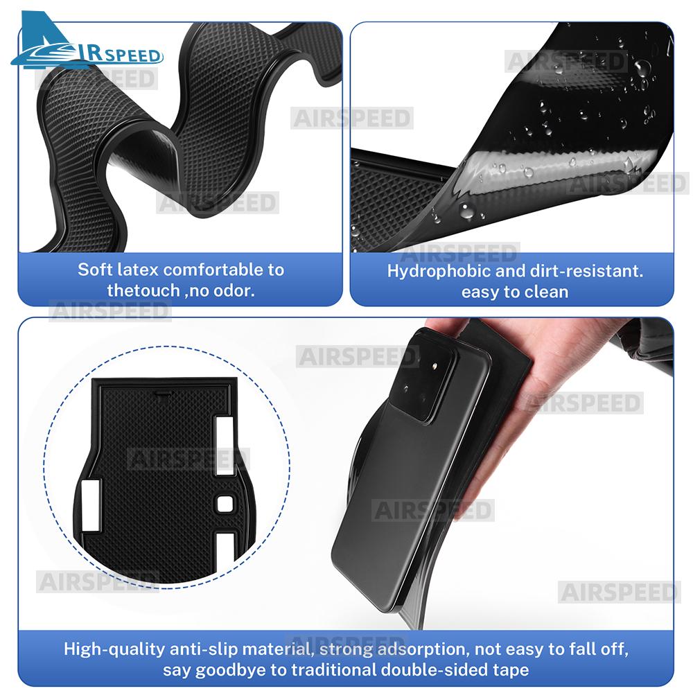 Anti-Slip Mat for Renault Austral E-Tech Hybrid 2022-2025 Left Hand Drive Car Door Pad