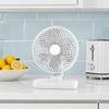 Portable Desk Fan, Small Air Circulating Fan, 3 Speed Quiet Cooling Fan Adjustable Tilt Head For Office Dorm And Kitchen