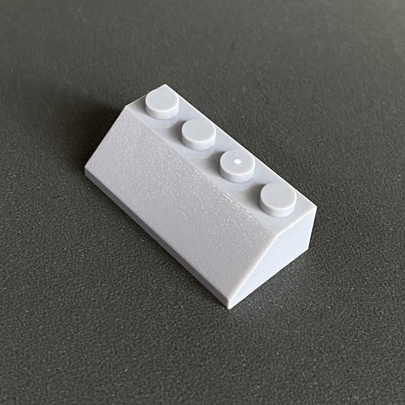 Compatible With Building Block 3037 Small Particles Puzzle Building Block Spare Parts 2X4 Beveled Bricks, Long Slope Replenishment