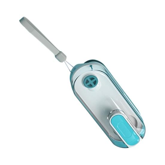 Бутылка для воды для собак, портативный дозатор воды для домашних животных со шнурком для прогулок на открытом воздухе, складная миска для воды для собак малых, средних и больших пород