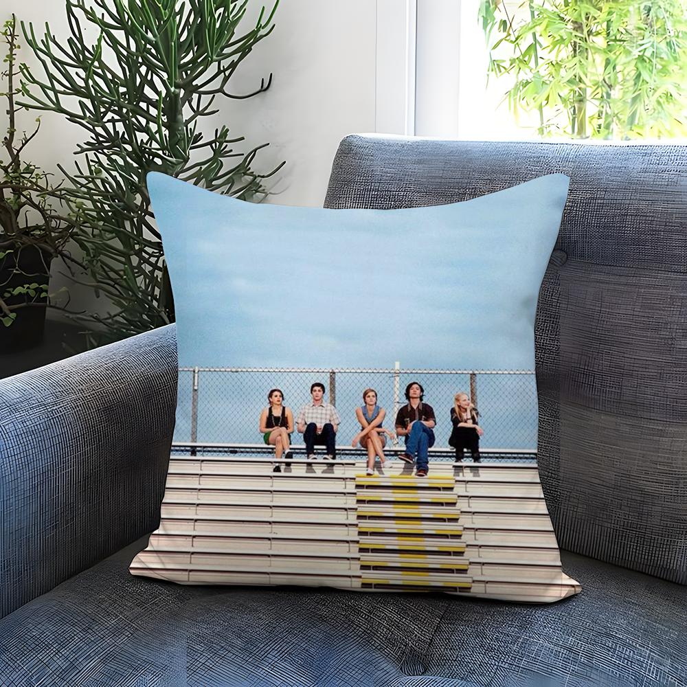 TV B-Being A W-Wallflower Cushion Cover Comfortable Reversible Pillow Cover Ideal for Car Sofa Bedroom & Beyond
