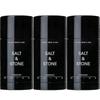 3 шт. Salt & Stone Унисекс Черный Уд Extra-Strength Дезодорант без алюминия