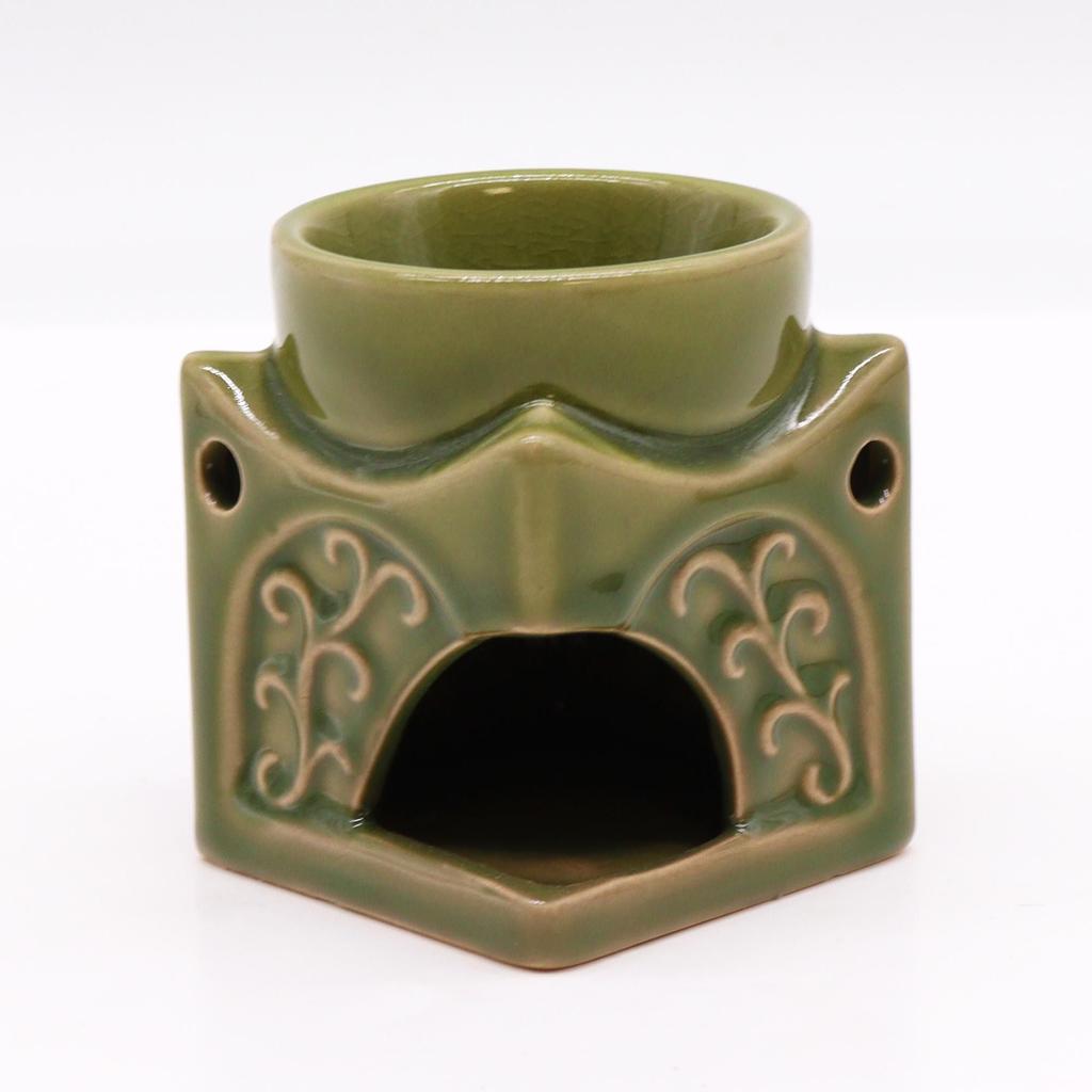 Buddha Fragrance Oil Burner - Light Jade