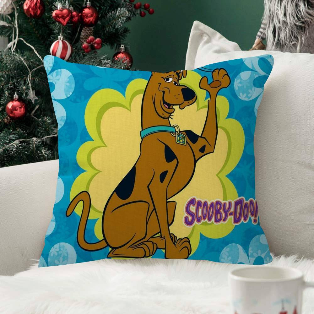 SScoobys Cartoon DDoos Decorative Room Aesthetics Pillow Case Home Decor Bedroom Sofa Bed Couch Pillow Cover x