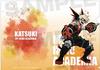 My Hero Academia THE Heroes Rising Original Illustration Katsuki Bakugo Clear File MOVIE