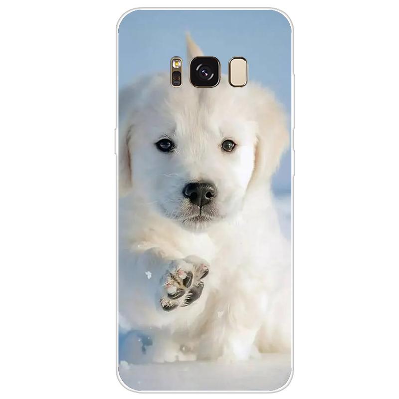 Чехол для Samsung Galaxy S8 Plus, силиконовый чехол, милый мягкий чехол из ТПУ для Samsung Galaxy S8 S 8 Plus, чехол-бампер для телефона S8Plus Coque