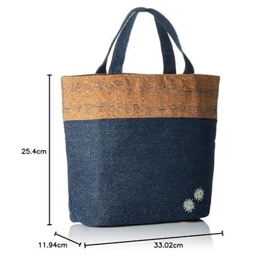 Skater Cork Denim Insulated Bag M My Neighbor Totoro Ghibli KBCO2