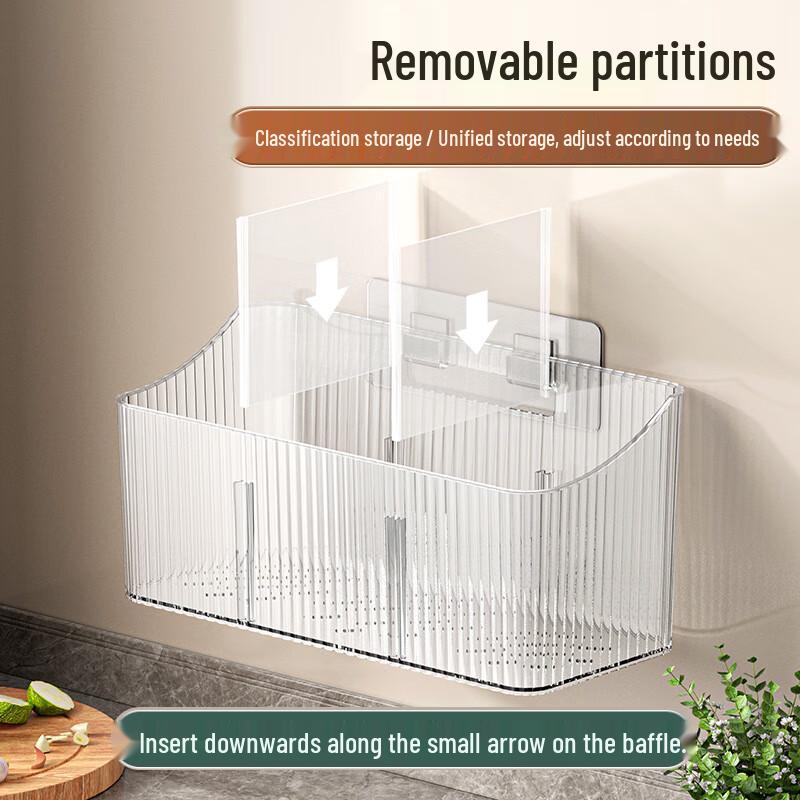 Xuanyong Kitchen Wall-Mounted Storage Basket
