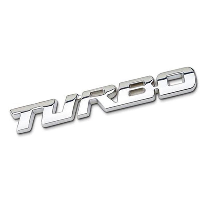 Кузов автомобиля 3D Металлическая эмблема TURBO Значок Наклейка с логотипом для всех аксессуаров для автостайлинга
