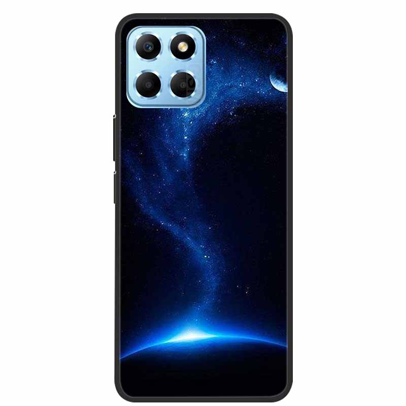 Чехол для Honor X8 5G X6 Животные Мягкий силиконовый задний чехол из ТПУ для Huawei Honor X8 5G Funda Honor X6 HonorX6 Кот Волк Coque