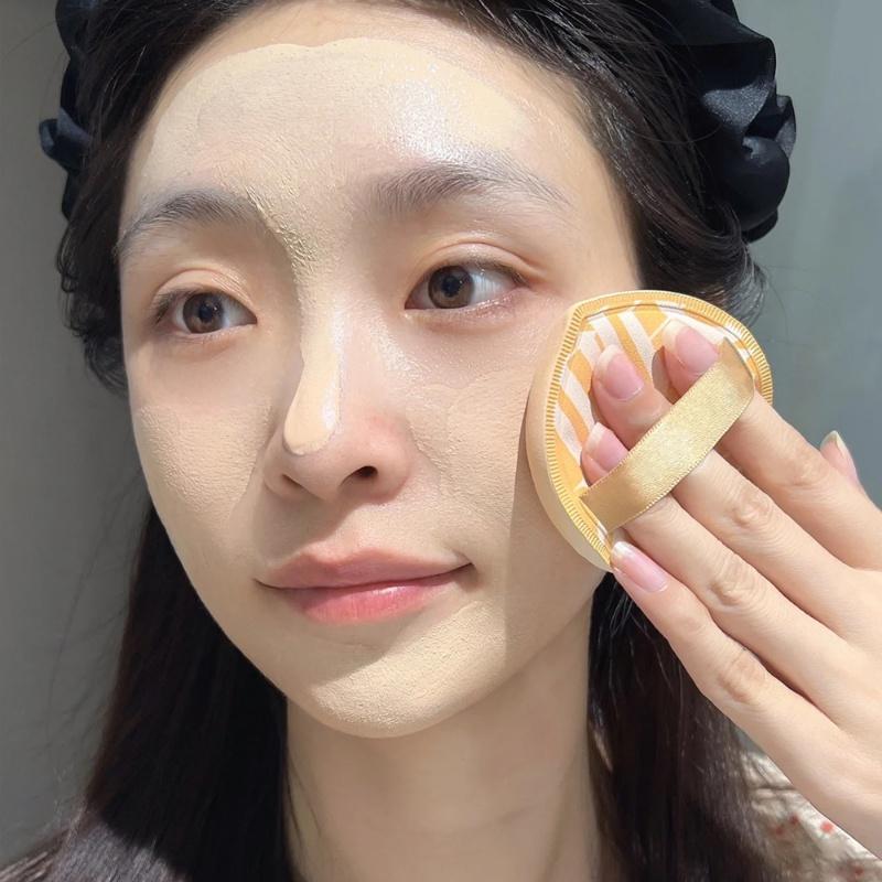 Пуховка для макияжа Cotton Candy Air Cushion Beauty Makeup Egg Dry and Wet No Powder Powder Powder Powder Liquid Foundation for Women Makeup Tools