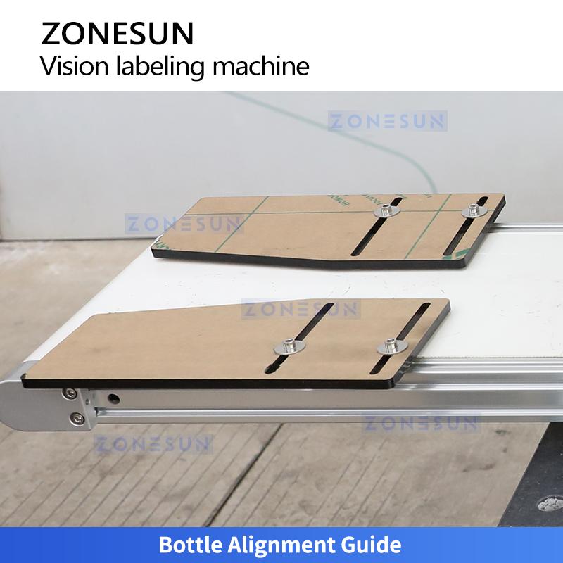 ZONESUN ZS-STB3 Automatic Vision Positioning Labeling Machine CCD Camera Guided Smart Visual Alignment