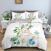 Cartoon Cute Dog/Rabbit Bedding Set Nordic King Single Twin 90/135/150 Bed Cover 240×220 Duvet Cover For Girl Boy Kid Teens Gift