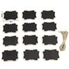 Office School Supplies Hanging Signs Garden Decor Blackboard Message Labels Price Tags Chalkboard