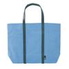 [Rootote] 1125 Горизонтальная простая ламинированная сумка-тоут формата А4, SN Deli Cozy Canvas-A (03 Синий)