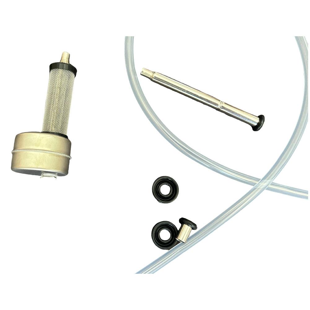 Stainless Floating Dip Tube Designed for Keg Use with Dual-Layer 300/500 Mesh Filtration to Enhance Beer and Yield