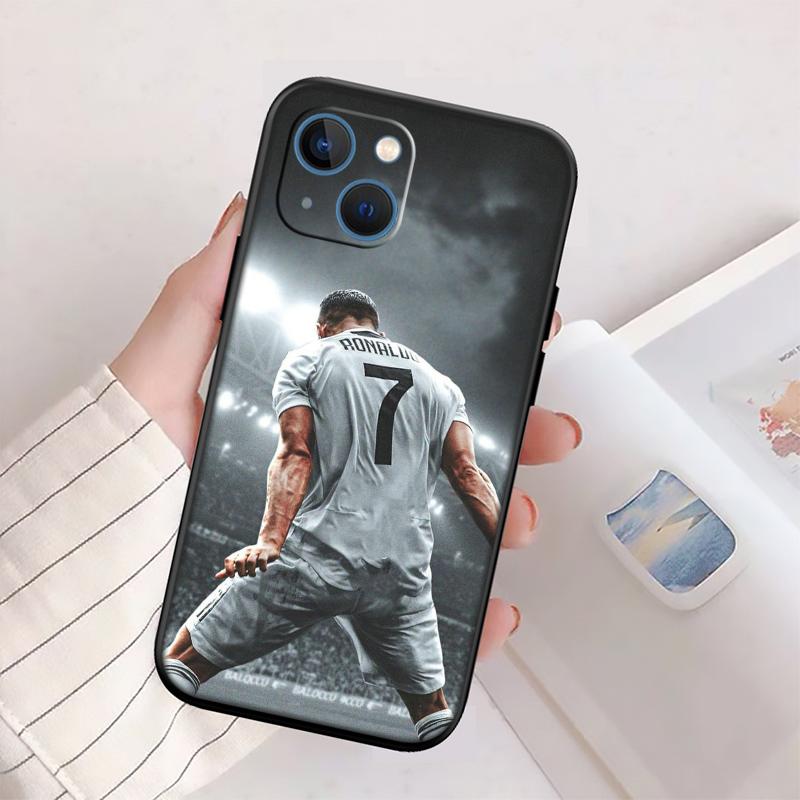 C-cr7 New High-End Shell Phone Case for iPhone 16 15 14 13 12 Pro Max Plus Mini