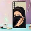 Исламский Арабский Хиджаб Девушка Чехол для Телефона Для Samsung Galaxy S24 S25 Ultra S21 S22 S23 Ultra S9 S10 S20 Plus S25 FE Чехол