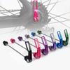 Hub Quick Release Lever Durability Bike Skewer Aluminium Alloys Bike Skewers for Bicycles Easy Installation