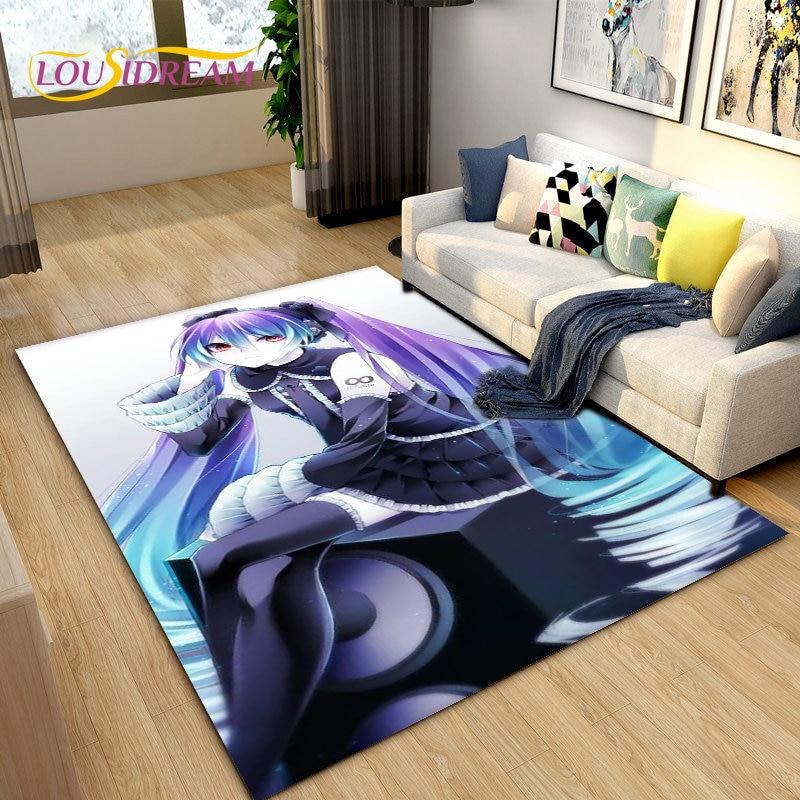 Японская музыка, аниме, мультфильм, 3D коврик, ковер для гостиной, спальни, диван, коврик для украшения, детские игры, нескользящий напольный коврик