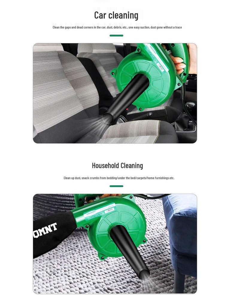 220V High-Power Industrial Blower Dryer and Vacuum Cleaner for Dust and Ash Removal