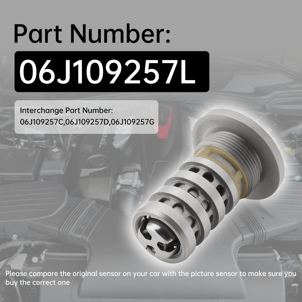 06J109257L / 06J109257C Электромагнитный клапан VVT Клапан управления фазами газораспределения для двигателя