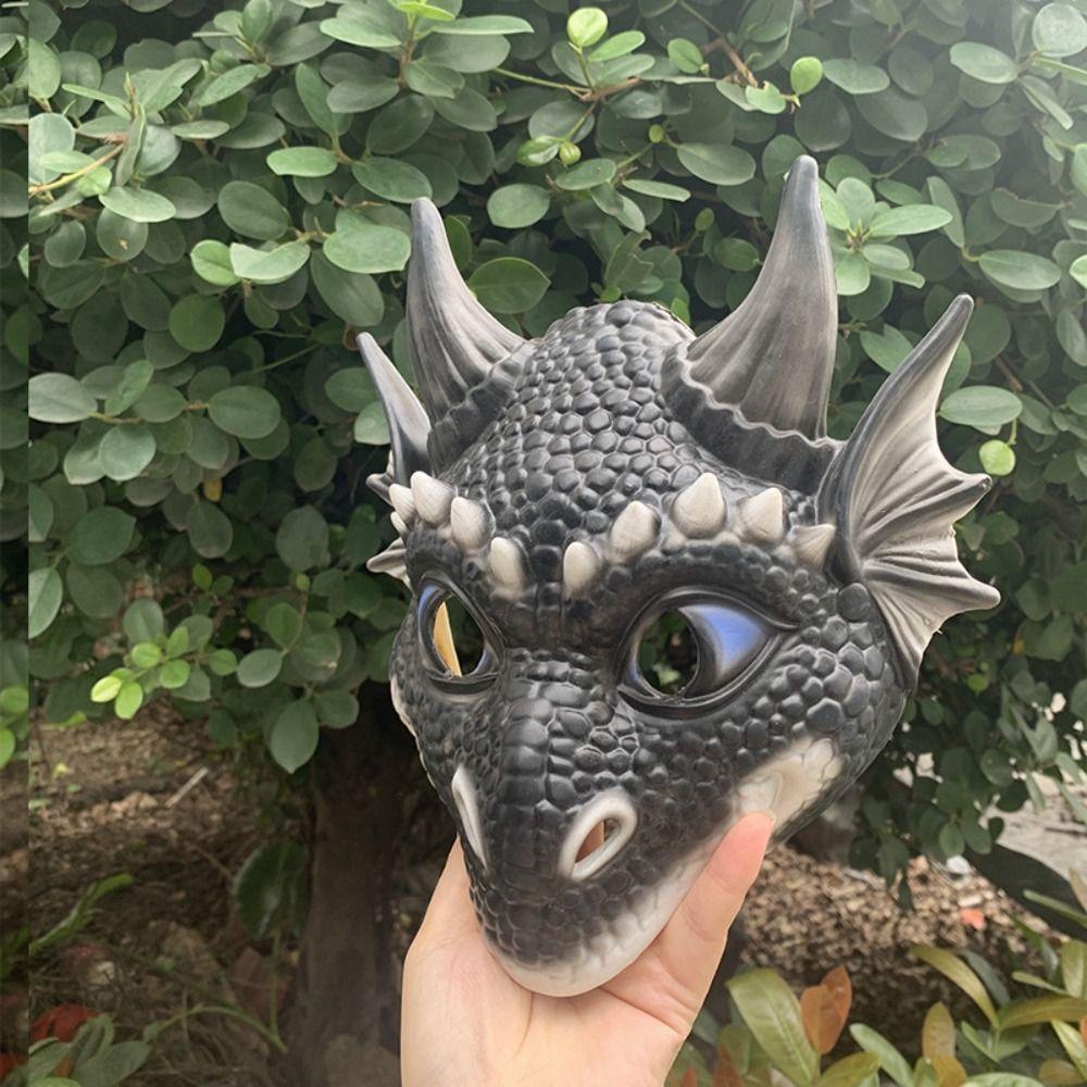 Party Accessories Halloween Party Decoration Dragon Mask Cosplay Prop Masquerade Children Dino Mask