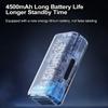 Портативный воздушный компрессор для накачивания шин 150PSI 4500mAh Воздушный насос для автомобильных шин со светодиодной подсветкой шин