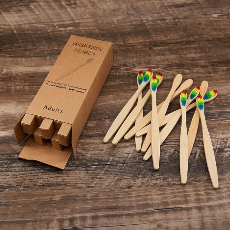 Eco-Friendly Bamboo Toothbrush Natural A03 Tooth Brush