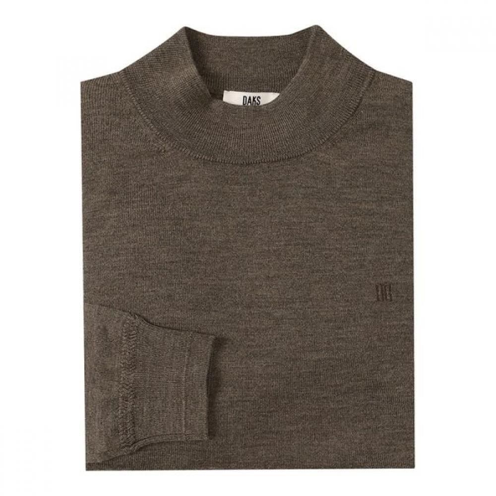 DakS Men S Wool 100 waShable Half Turtle Neck Regular Fit Knit dmw1Swtn150w1
