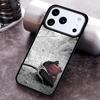 Single Red Rose Phone Case For iPhone 17,16e,15,14,13,12,11,Mini,Pro,MAX soft Silicone Cover