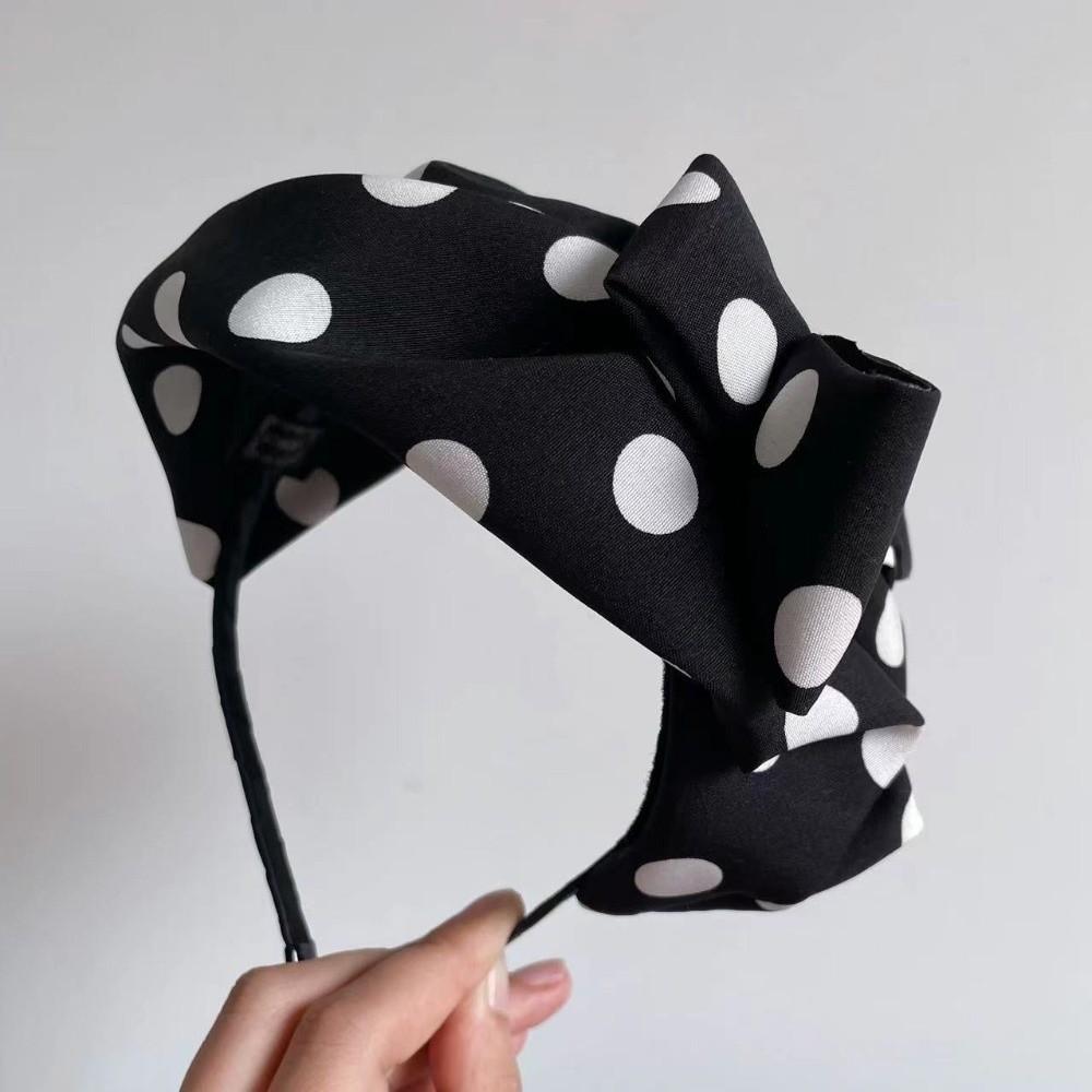 Half Hat Style Wide Hair Hoop Oversized Fascinator Hat Tea Party Headwear for Daily & Party Wear