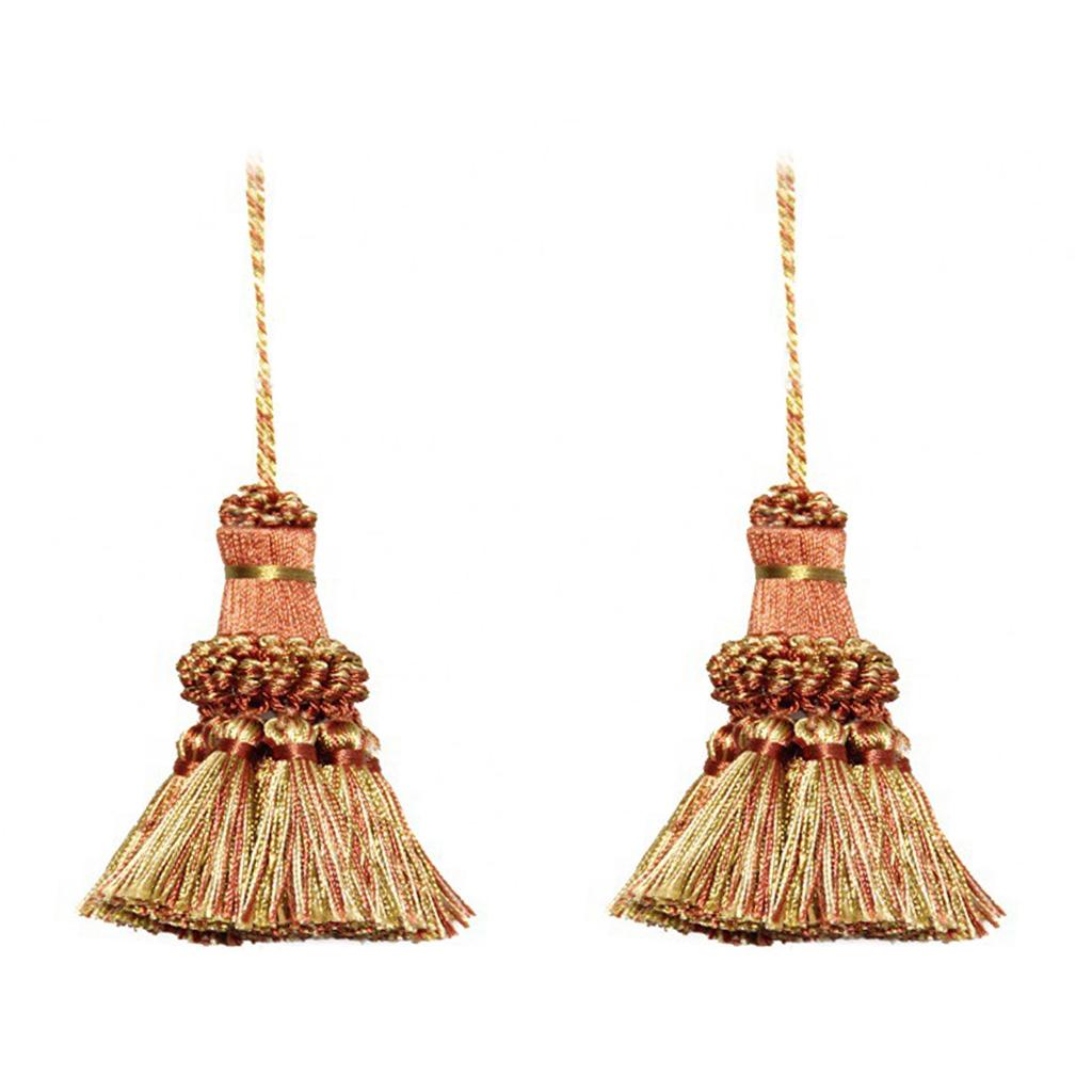 Этнические кисти ручной работы для штор, аксессуары для штор, подвеска, подхваты, 2 шт.