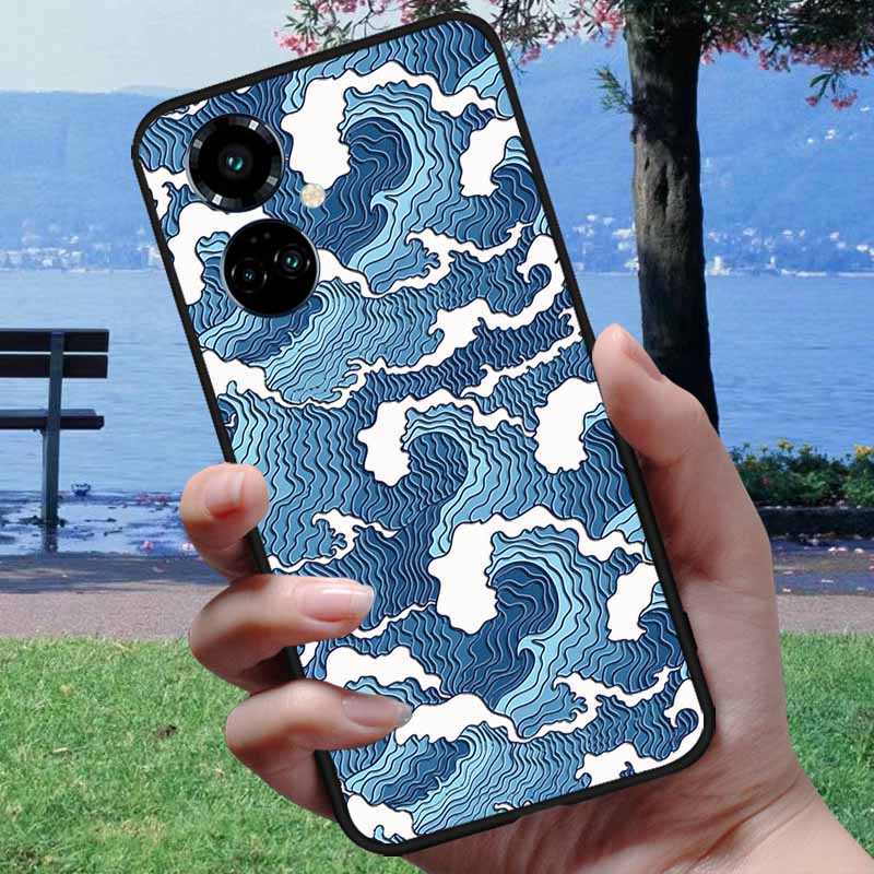 Чехол для Tecno Camon 19 Camon19 Neo 3D Рельефный Тисненый Чехол для Телефона Для Tecno Camon 19 Pro 4G 5G Neo Мягкий Силикон Мультяшный