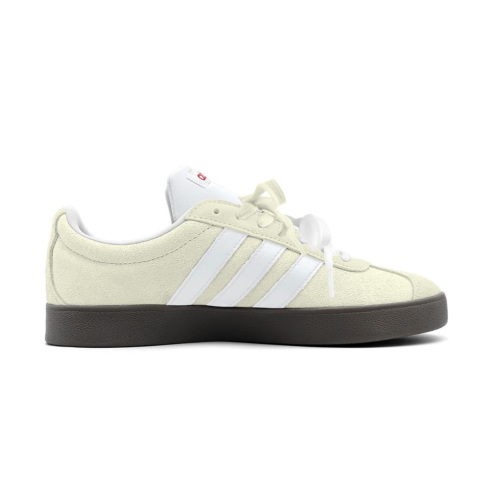 Adidas Vl Court Classic Low top German Army Trainers Women's Yellow White JS3003(Team1749-)