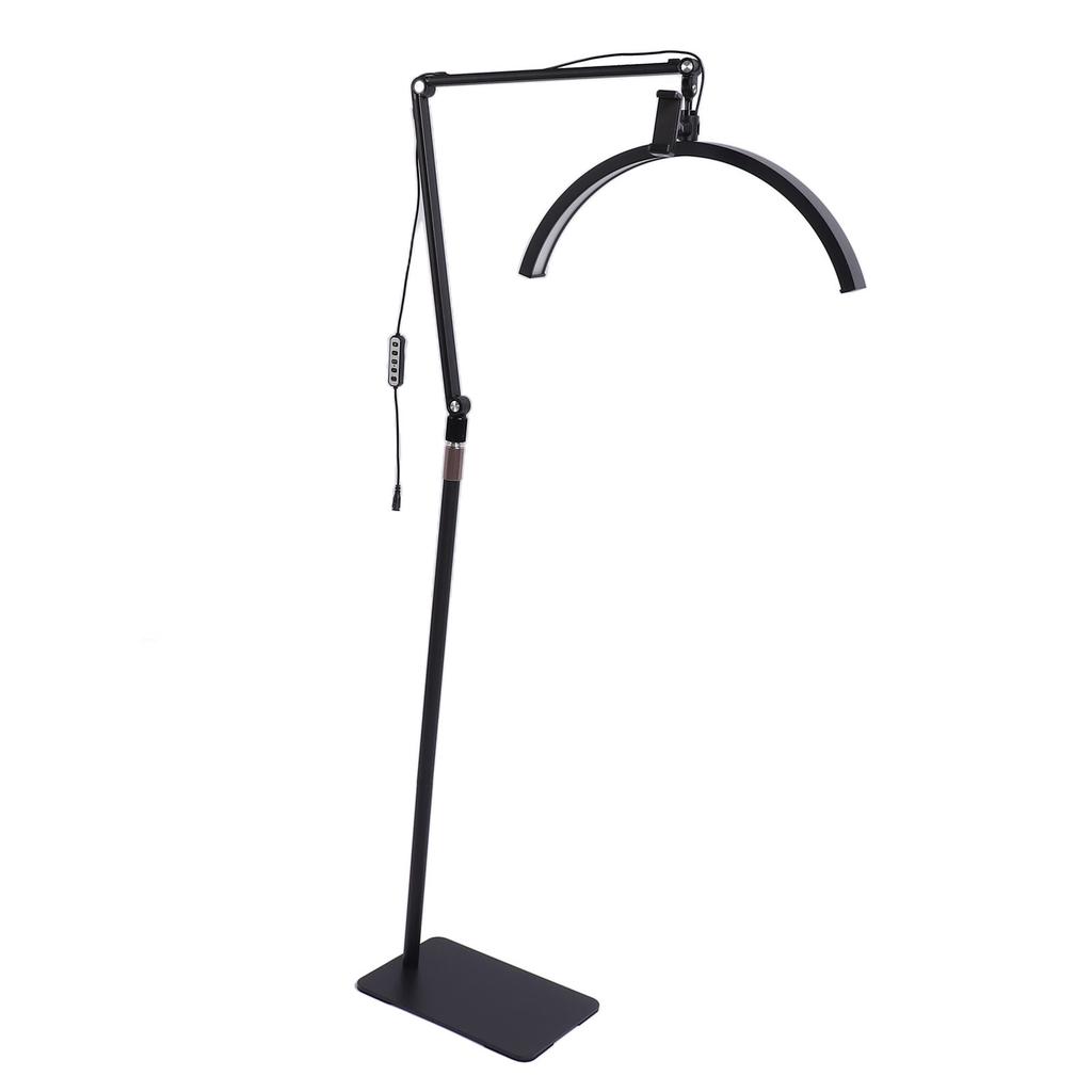 Светодиодная лампа Half Moon Lamp для красоты, регулируемая яркость, для макияжа, татуировок, 3 цвета