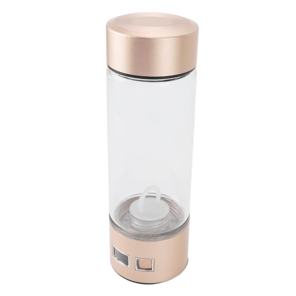 Hydrogen Water Bottle Rechargeable 4000PPB 450ml PEM Technology Portable Hydrogen Water Generator