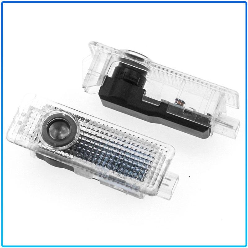 Для BMW X3 X5 X6 X1 X4 F20 F30 G20 F31 F34 F10 G30 F11 F25 I3 M3 M4 1 3 5 Серии E46 E39 2 шт. Светодиодная подсветка эмблемы двери автомобиля Лазерный проектор приветственной лампы
